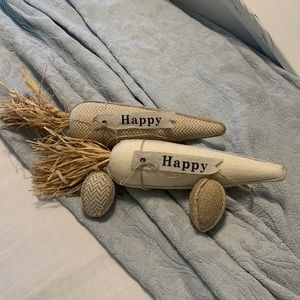 Farmhouse French shabby chic Easter decorations decor tablescape